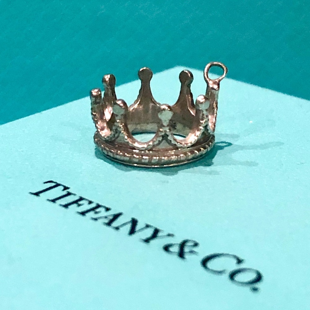 Tiffany - Crown Charm - Sterling Silver